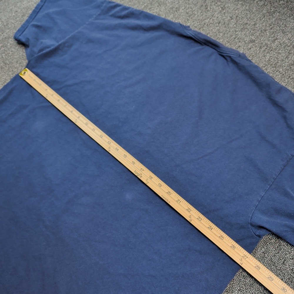 Port and Company Vintage Pepsi Graphic Tee 3XL Navy Blue Cotton Streetwear Logo - Picture 6 of 7